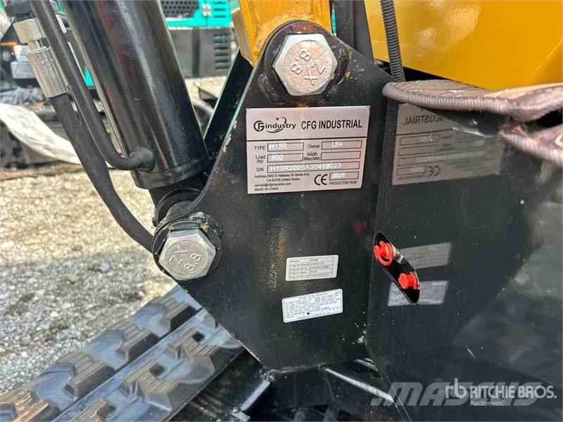 CFG H13R Mini Excavator (Unused) Miniexcavadoras