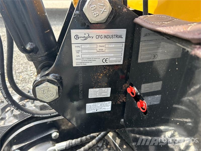 CFG H13R Mini Excavator (Unused) Miniexcavadoras