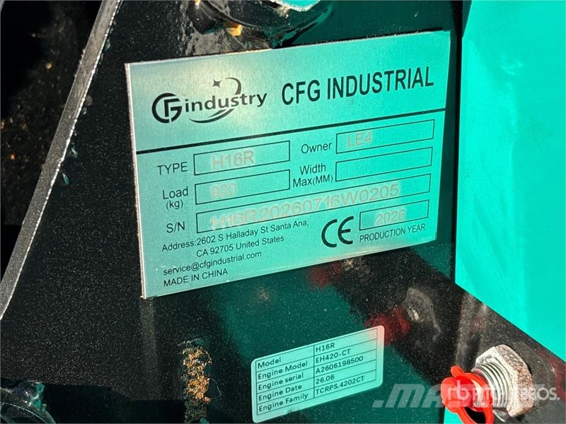 CFG H16R Mini Excavator (Unused) Minibagger < 7t