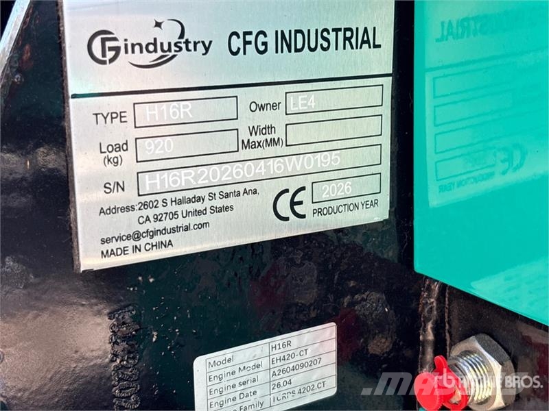 CFG H16R Mini Excavator (Unused) Minibagger < 7t