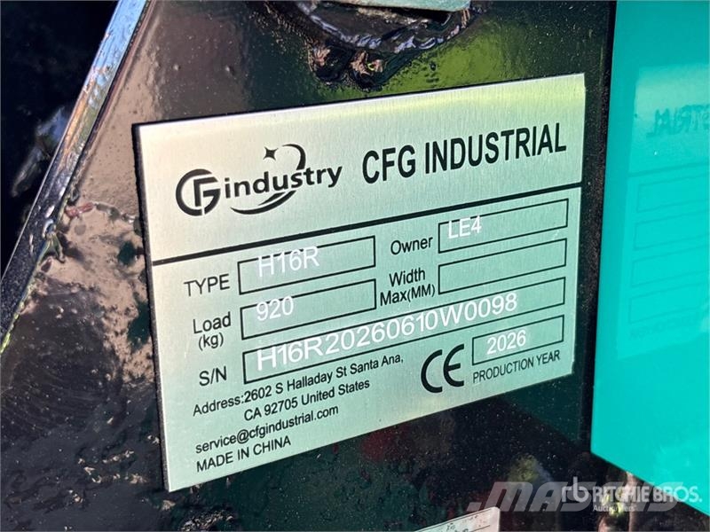 CFG H16R Mini Excavator (Unused) Minibagger < 7t