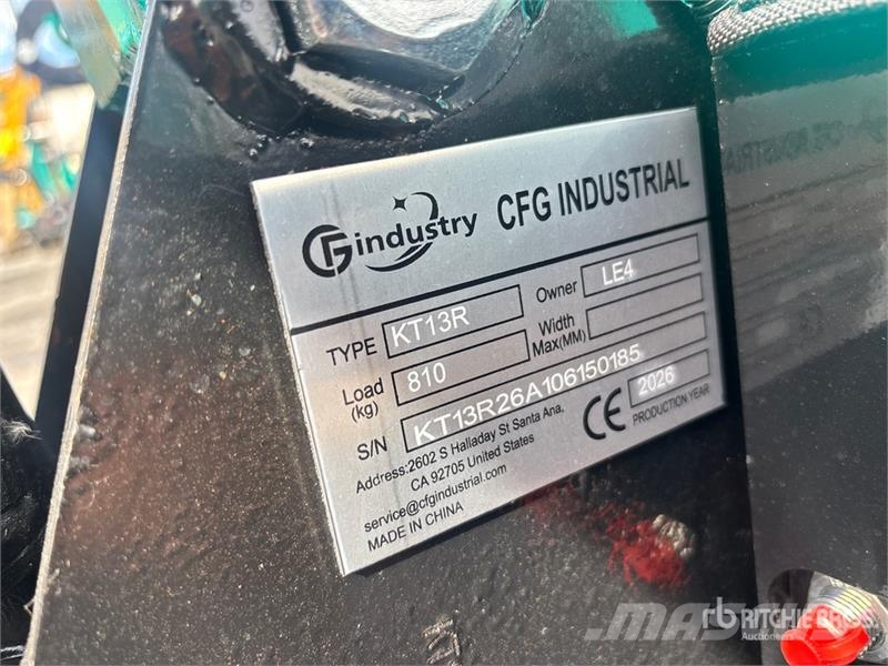 CFG KT13R Mini Excavator (Unused) Minigravemaskiner