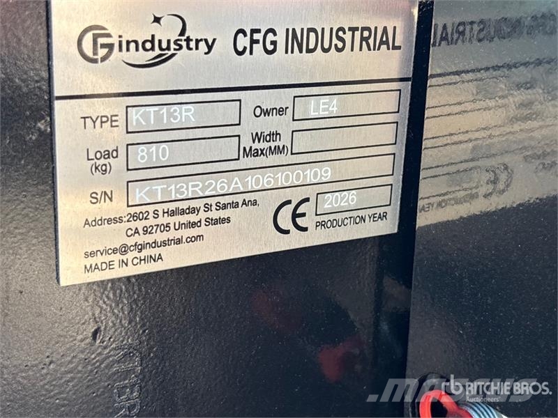 CFG KT13R Mini Excavator (Unused) Minibagger < 7t