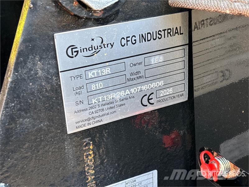 CFG KT13R Mini Excavator (Unused) Miniekskavaatorid < 7 t