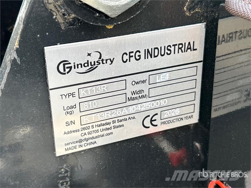 CFG KT13R Mini Excavator (Unused) Miniexcavadoras