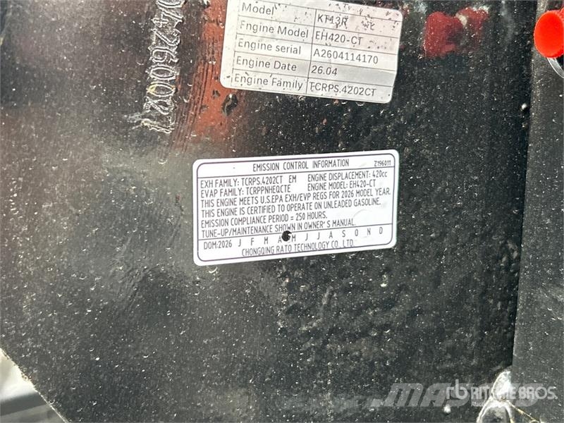 CFG KT13R Mini Excavator (Unused) Εκσκαφάκι (διαβολάκι) < 7t