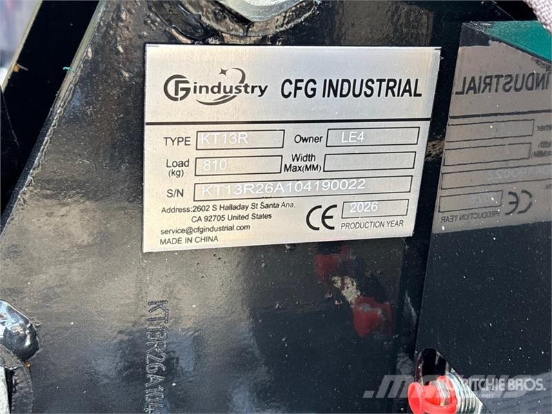 CFG KT13R Mini Excavator (Unused) Εκσκαφάκι (διαβολάκι) < 7t