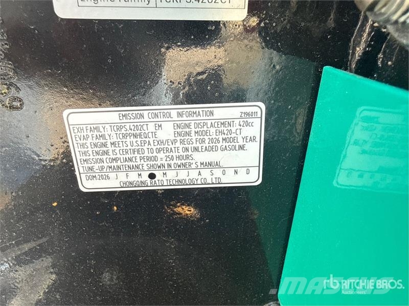 CFG KV16R Mini Excavator (Unused) Εκσκαφάκι (διαβολάκι) < 7t