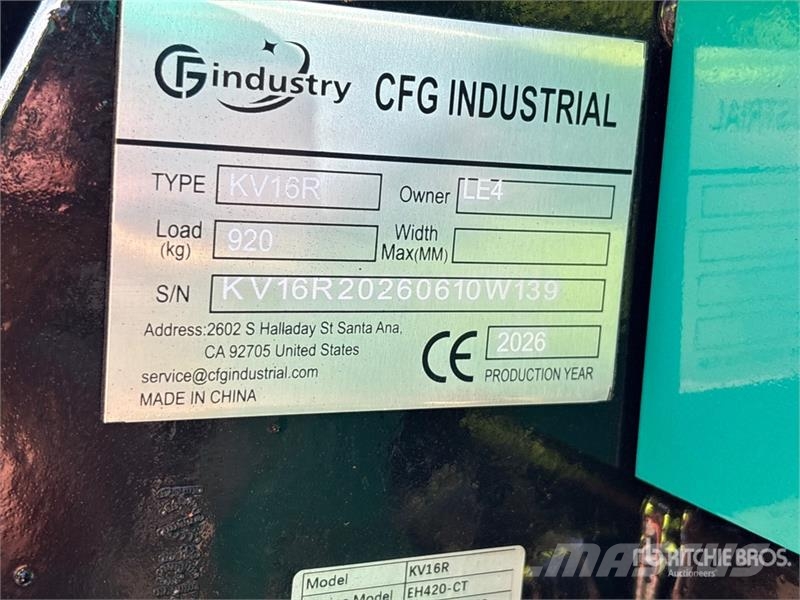 CFG KV16R Mini Excavator (Unused) Minibagger < 7t