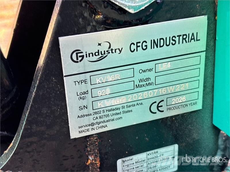 CFG KV16R Mini Excavator (Unused) Minibagger < 7t