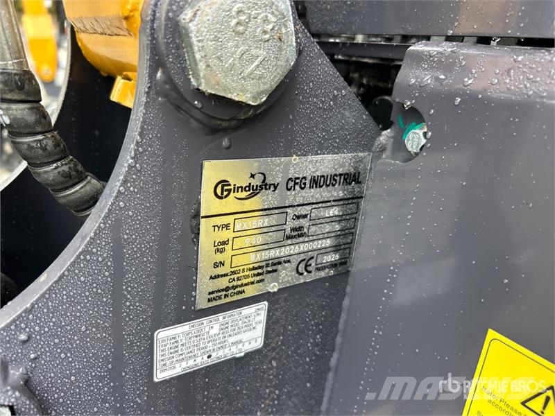 CFG MX15RX Mini Excavator (Unused) Mini bagri <7t