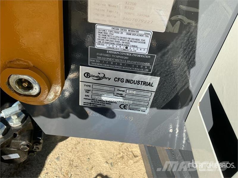 CFG XZ20R Mini Excavator (Unused) Mini rýpadla < 7t