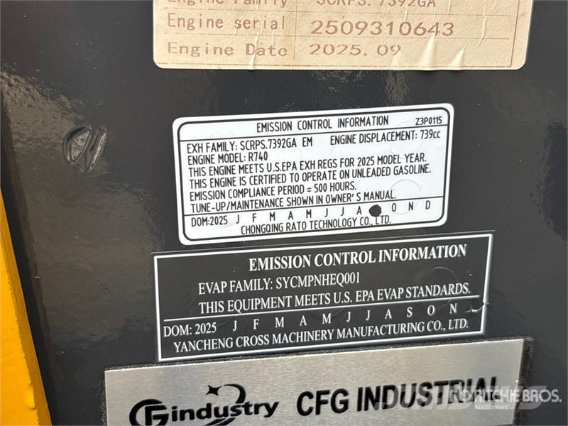 CFG XZ20R Mini Excavator (Unused) Εκσκαφάκι (διαβολάκι) < 7t