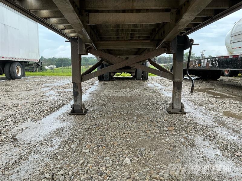 Chaparrl 48 ft Spread Axle Flatbed Trailer Planhengere