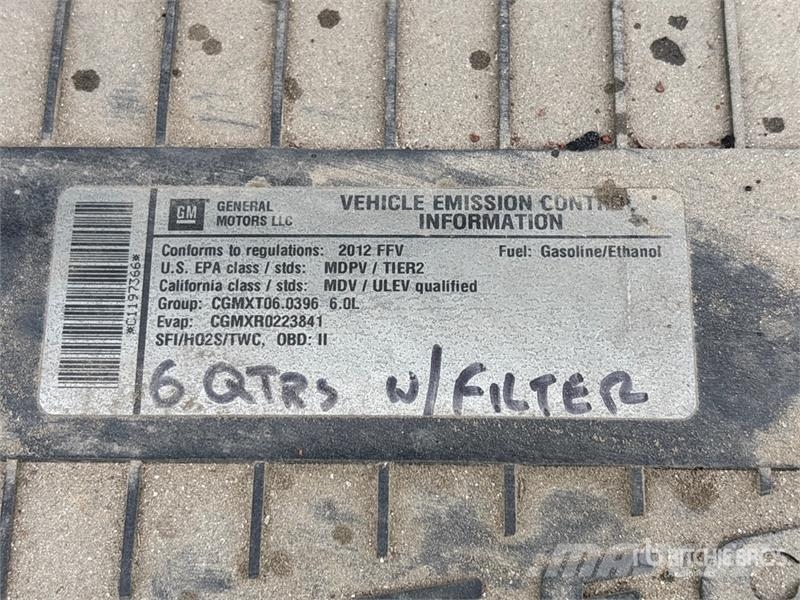 Chevrolet Express 2500 Cargo Van (Inoperable) Pakettiautot