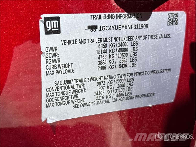 Chevrolet Silverado 3500HD LTZ 4x4 Crew Cab Pickup Övriga bilar