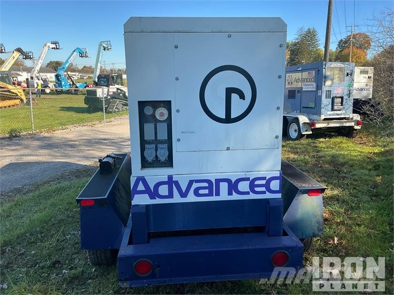 Chicago Pneumatic CPG70JD 56 kW Mobile Generator Set Diesel Generators