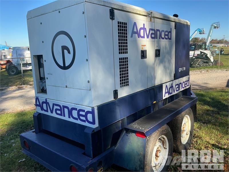 Chicago Pneumatic CPG70JD 56 kW Mobile Generator Set Diesel Generators