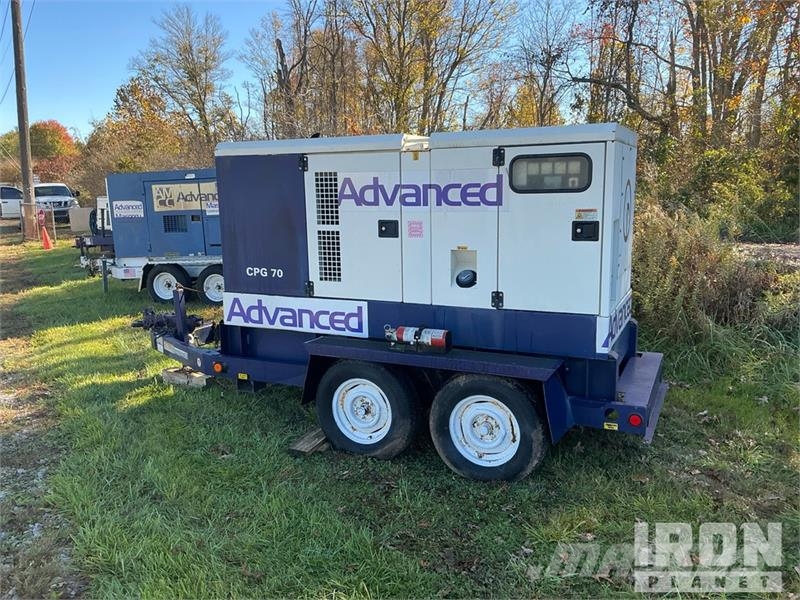 Chicago Pneumatic CPG70JD 56 kW Mobile Generator Set Diesel Generators