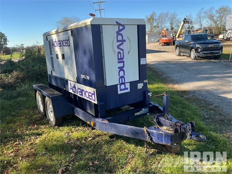 Chicago Pneumatic CPG70JD 56 kW Mobile Generator Set Diesel Generators