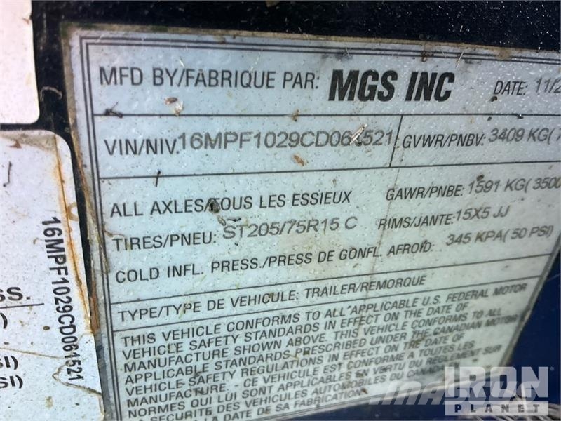 Chicago Pneumatic CPG70JD 56 kW Mobile Generator Set Diesel Generators