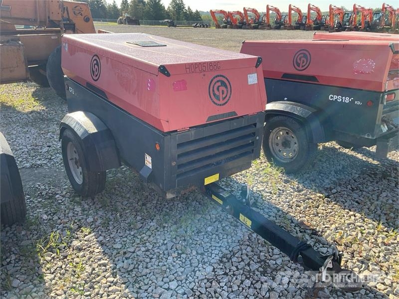 Chicago Pneumatic CPS 185 KD7 185 cfm Mobile Air Compressor Kompresoriai