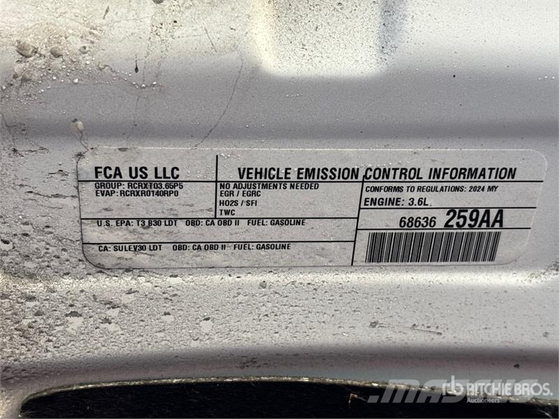 Chrysler Pacifica Handicapped Ramp Van Minivan Легковые автомобили