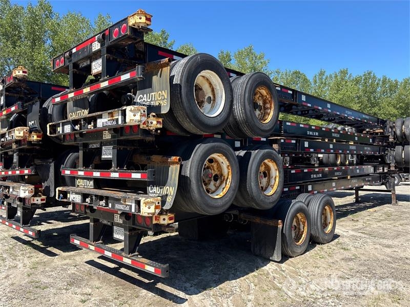 CIMC GN53M2NSC00 53 ft T/A Container Trailer Konteineriekrāvēji