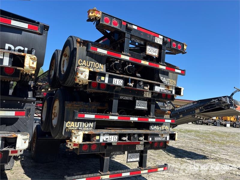 CIMC GN53M2NSC00 53 ft T/A Container Trailer Konteineriekrāvēji