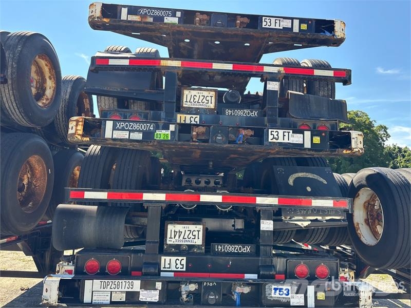 CIMC GN53M2NSC00 53 ft T/A Container Trailer Konteineriekrāvēji