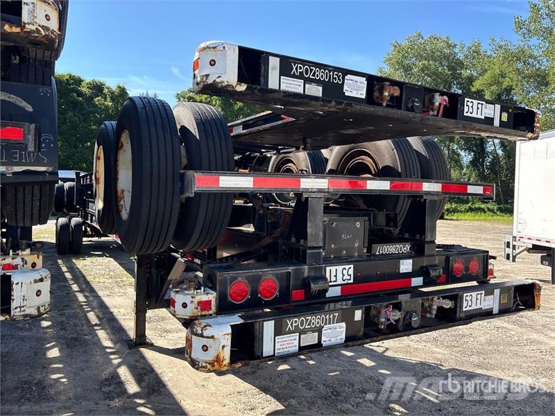 CIMC GN53M2NSC00 53 ft T/A Container Trailer Konteineriekrāvēji