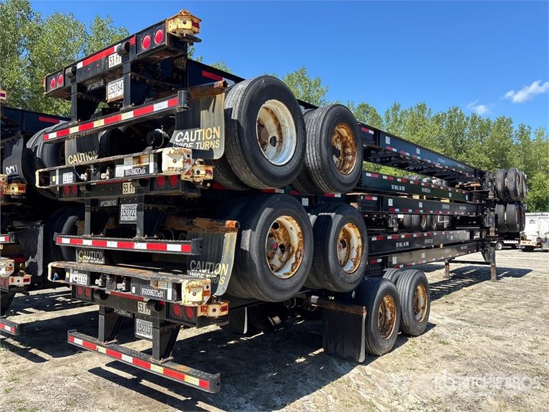 CIMC GN53M2NSC00 53 ft T/A Container Trailer Konteineriekrāvēji