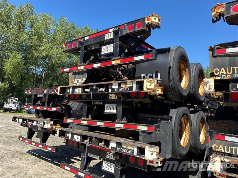 CIMC GN53M2NSC00 53 ft T/A Container Trailer Konteineriekrāvēji