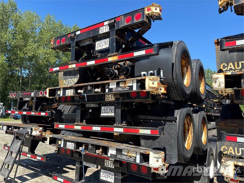 CIMC GN53M2NSC00 53 ft T/A Container Trailer Konteineriekrāvēji