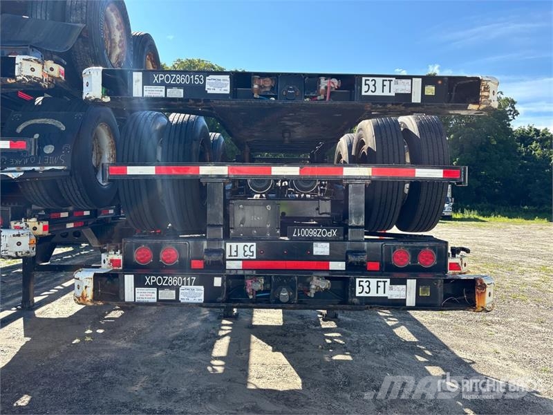 CIMC GN53M2NSC00 T/A Container Trailer Konteineriekrāvēji