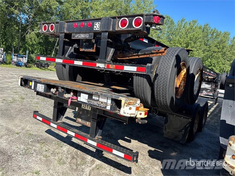 CIMC GN53M2NSC00 T/A Container Trailer Konteineriekrāvēji