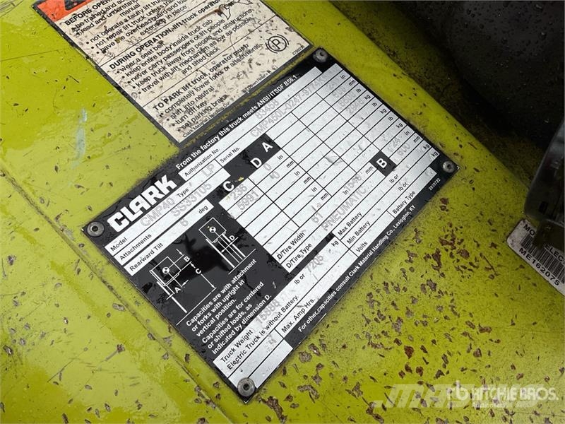 Clark CMP 40 Forklift شاحنات ذات رافعات شوكية - أخرى