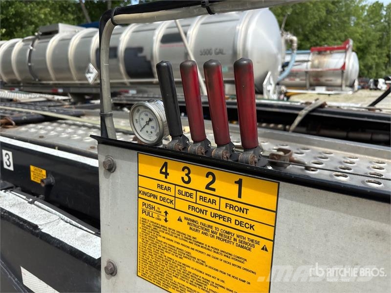 Cottrell CX5308LS T/A 8 Car Open Car Carrier Trailer نصف مقطورات مركبات النقل