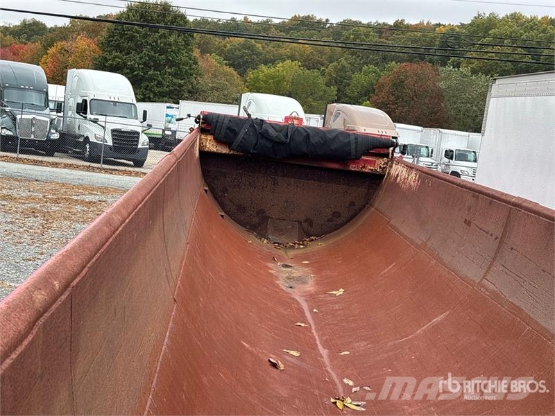 CPS 35 ft T/A Quarter Frame Round Bottom End Dump Trai Kiper prikolice