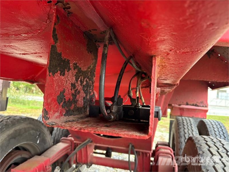 CPS 35 ft T/A Quarter Frame Round Bottom End Dump Trai Kiper prikolice
