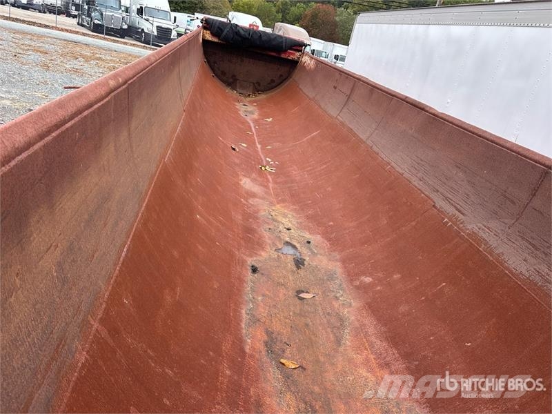 CPS 35 ft T/A Quarter Frame Round Bottom End Dump Trai Kiper prikolice