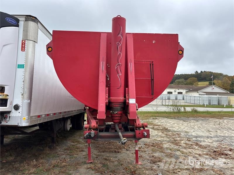 CPS 35 ft T/A Quarter Frame Round Bottom End Dump Trai Kiper prikolice