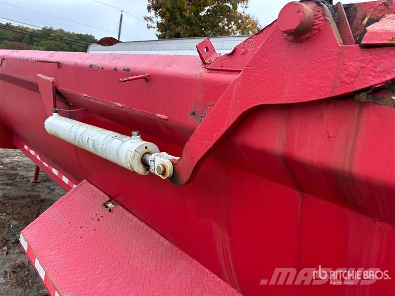 CPS 35 ft T/A Quarter Frame Round Bottom End Dump Trai Kiper prikolice