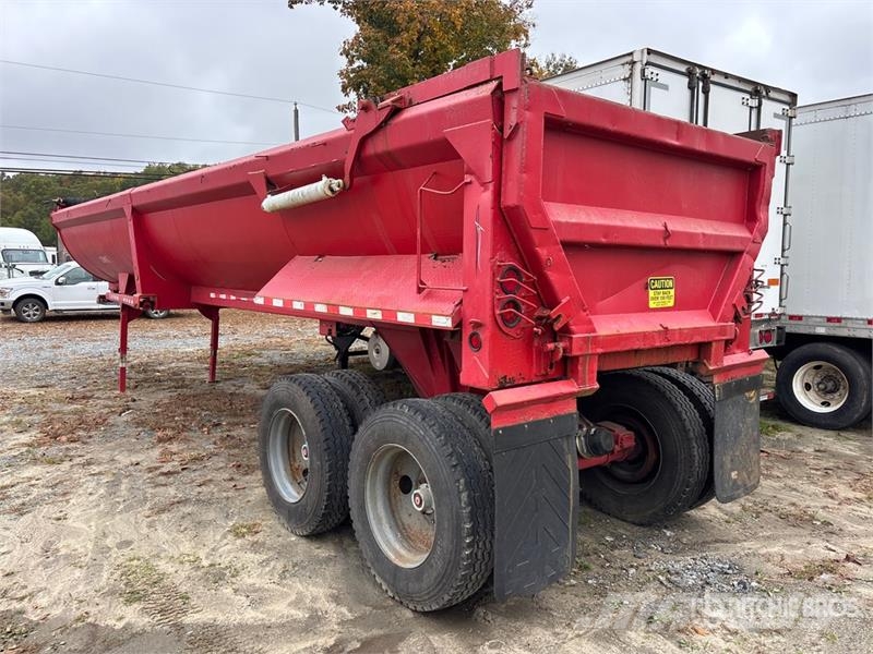 CPS 35 ft T/A Quarter Frame Round Bottom End Dump Trai Kiper prikolice