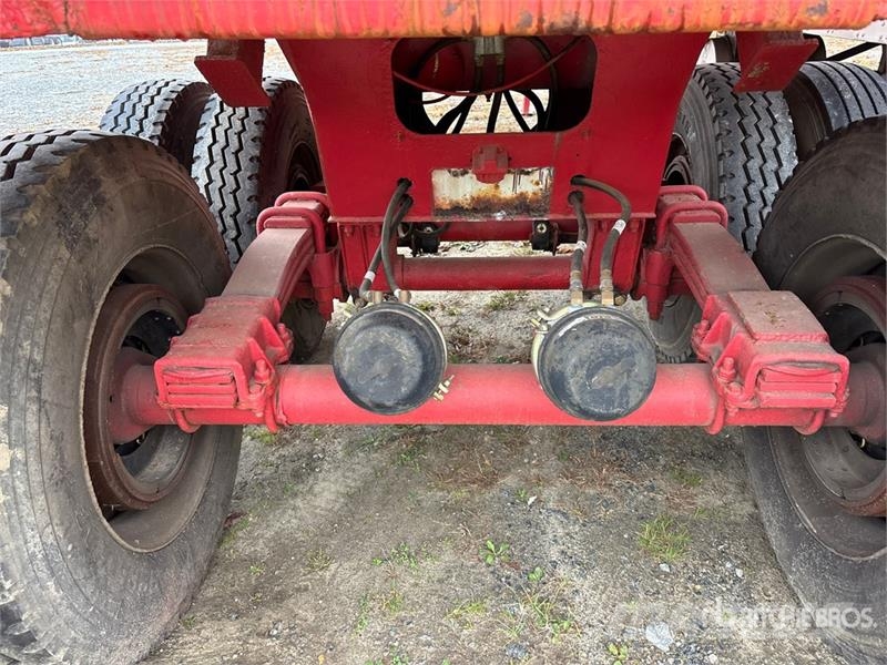 CPS 35 ft T/A Quarter Frame Round Bottom End Dump Trai Kiper prikolice