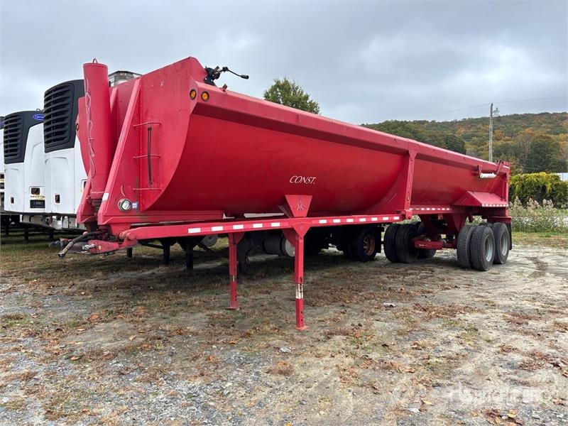 CPS 35 ft T/A Quarter Frame Round Bottom End Dump Trai Kiper prikolice