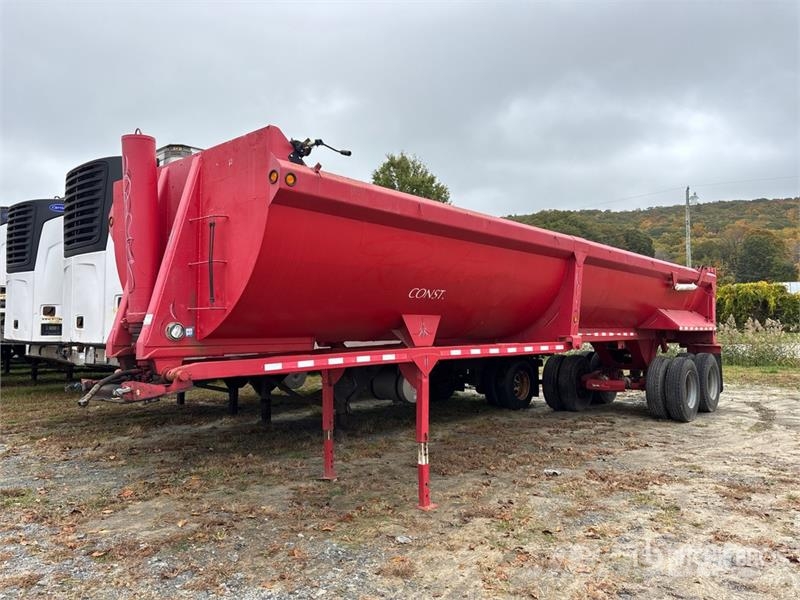 CPS 35 ft T/A Quarter Frame Round Bottom End Dump Trai Kiper prikolice