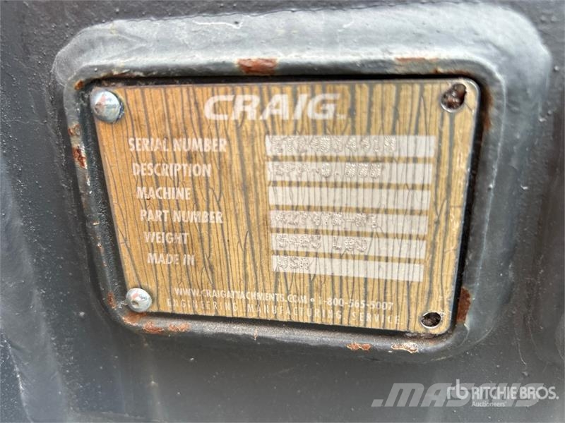 Craig 125 in Wheel Loader Bucket - Fits Komatsu WA475-10 Kašike / Korpe