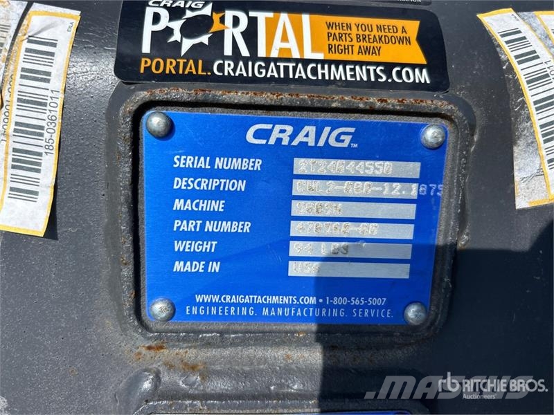 Craig 22 in Convertible Wedge Lock (Unused) 其他组件