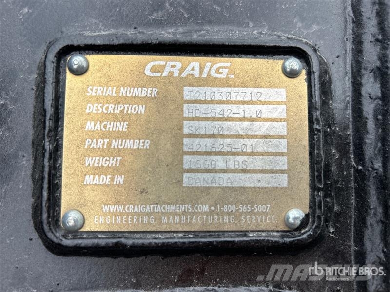 Craig 42 in 1 cyd Trenching Excavator Bucket - Fits Kobe دلاء
